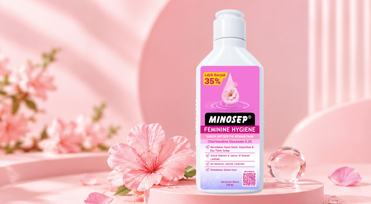 Minosep Feminine Hygiene sabun antiseptik kewanitaan 100 mL